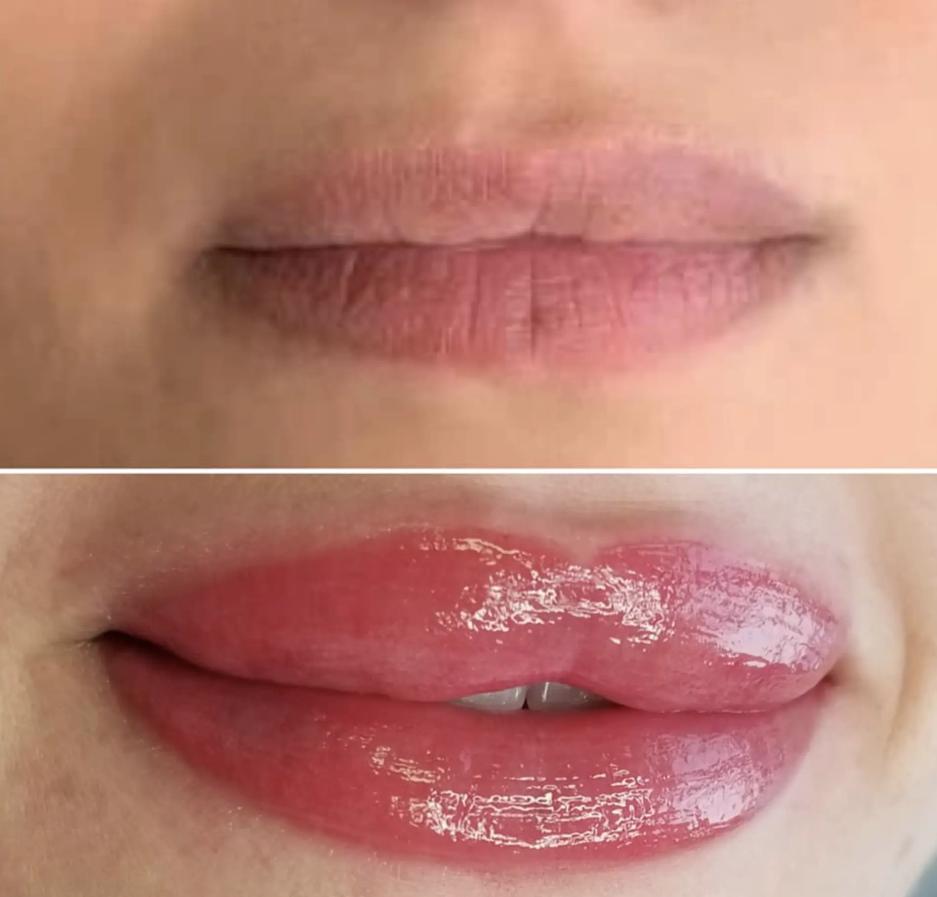 cosmetic lip tattoo