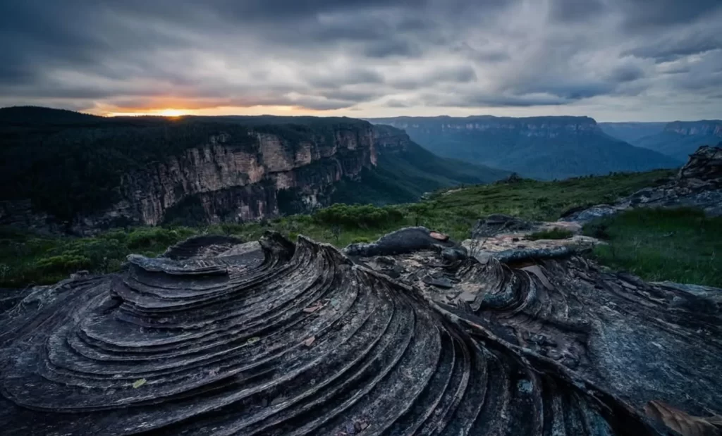 panoramic views, Blue Mountains